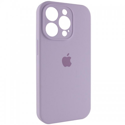 Чохол Silicone Case Full Camera Protective (AA) для Apple iPhone 14 Pro Max (6.7") Бузковий / Lilac