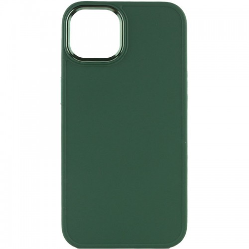TPU чохол Bonbon Metal Style для Apple iPhone 14 (6.1") Зелений / Pine green