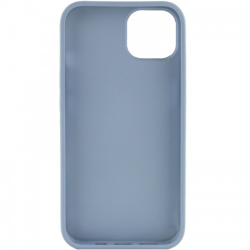 TPU чохол Bonbon Metal Style для Apple iPhone 14 (6.1") Блакитний / Mist blue