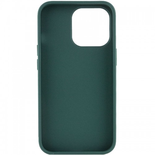 TPU чохол Bonbon Metal Style для Apple iPhone 14 Pro (6.1") Зелений / Pine green