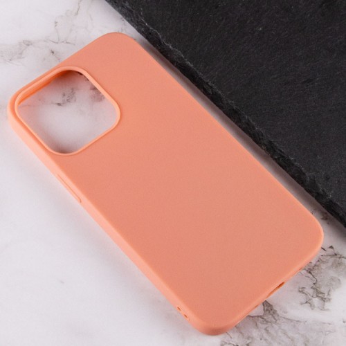 Силиконовый чехол Candy для Apple iPhone 14 Pro (6.1") Rose Gold