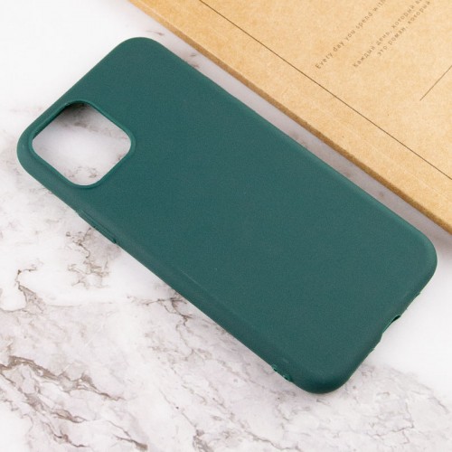 Силіконовий чохол Candy для Apple iPhone 14 Plus (6.7") Зелений / Forest green