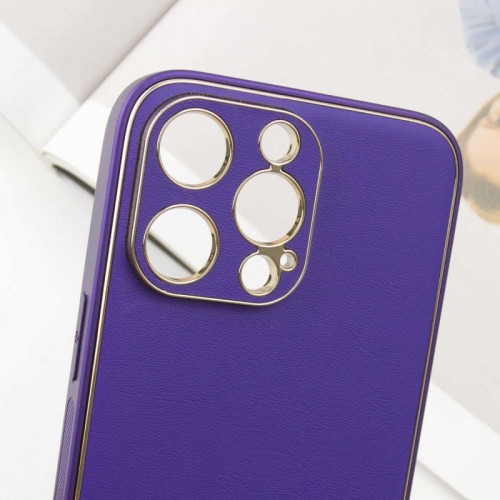 Шкіряний чохол Xshield для Apple iPhone 14 Pro Max (6.7") Фіолетовий / Ultra Violet