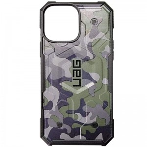 Ударостійкий чохол UAG Pathfinder with MagSafe Camo для Apple iPhone 13 Pro (6.1") Зелений