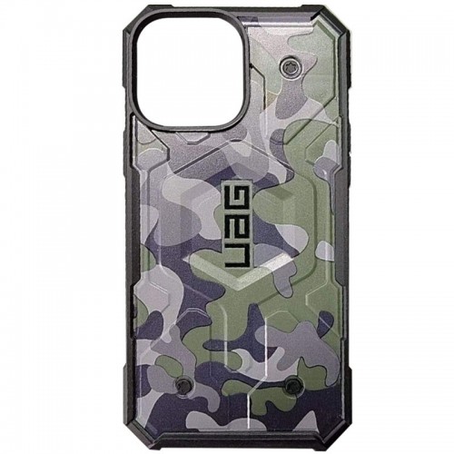 Ударопрочный чехол UAG Pathfinder with MagSafe Camo для Apple iPhone 14 Plus / 15 Plus (6.7") Зеленый