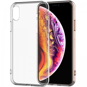 TPU чохол Epic Transparent 1,5mm для Apple iPhone X / XS (5.8") Безбарвний (прозорий)
