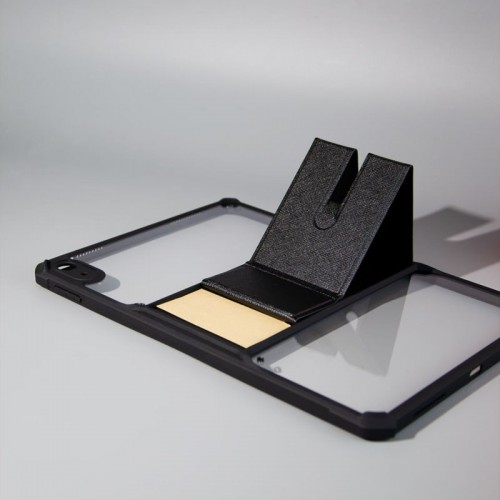 TPU+PC чохол Xundd Stand c посиленими кутами для Apple iPad 10.9" (2022-24) / 11" (A16) 2025 Чорний