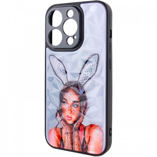 TPU+PC чохол Prisma Ladies для Apple iPhone 14 Pro (6.1") Rabbit