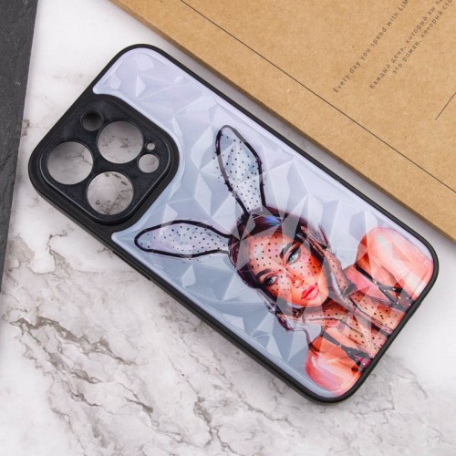 TPU+PC чохол Prisma Ladies для Apple iPhone 14 Pro (6.1") Rabbit