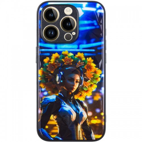 TPU+PC чохол Prisma Ladies для Apple iPhone 14 Pro (6.1") Cyberpunk