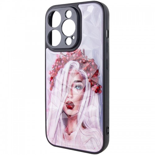 TPU+PC чохол Prisma Ladies для Apple iPhone 14 Pro Max (6.7") Ukrainian Girl