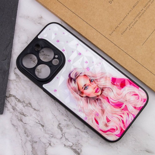 TPU+PC чохол Prisma Ladies для Apple iPhone 14 Pro Max (6.7") Pink