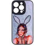 TPU+PC чехол Prisma Ladies для Apple iPhone 14 Pro Max (6.7") Кролик