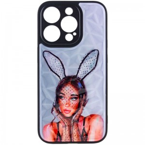 TPU+PC чохол Prisma Ladies для Apple iPhone 14 Pro Max (6.7") Rabbit