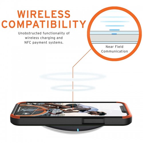 Чехол TPU серии UAG CIVILIAN для Apple iPhone 14 Plus (6.7") Чёрный