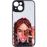 Чехол TPU+PC Prisma Ladies для Apple iPhone 14 (6.1") Chocolate