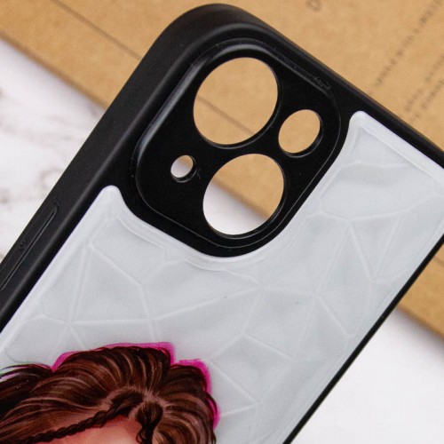 TPU+PC чохол Prisma Ladies для Apple iPhone 14 (6.1") Chocolate