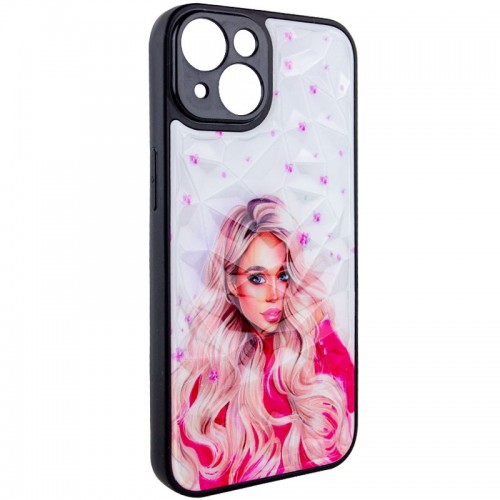 TPU+PC чохол Prisma Ladies для Apple iPhone 14 (6.1") Pink