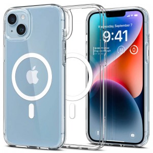Чехол SGP Ultra Hybrid (MagFit) для Apple iPhone 14 Plus (6.7") Прозрачный
