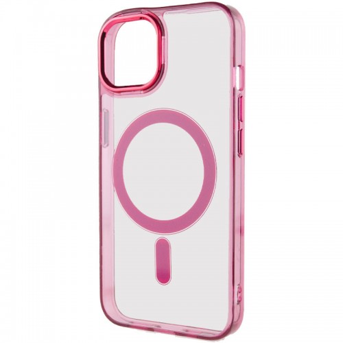 Чохол TPU Iris with MagSafe для Apple iPhone 12 Pro Max (6.7") Бордовий