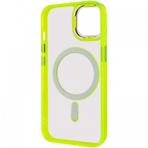 Чохол TPU Iris with MagSafe для Apple iPhone 12 Pro Max (6.7") Жовтий