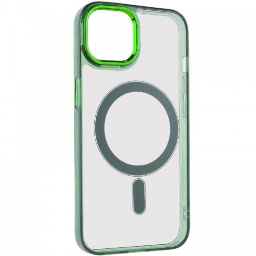 Чохол TPU Iris with MagSafe для Apple iPhone 12 Pro Max (6.7") Зелений