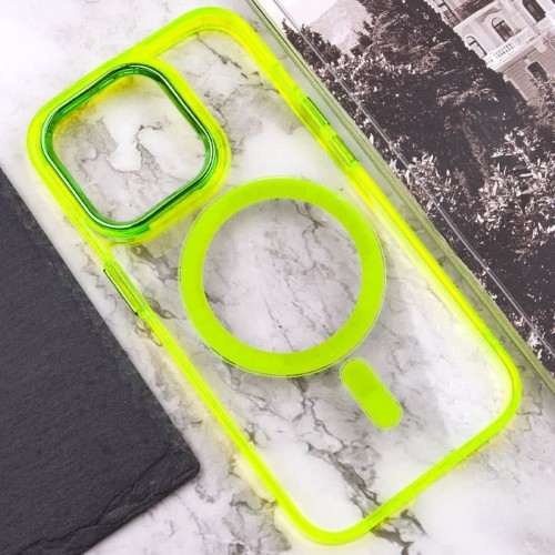 Чехол TPU Iris с MagSafe для Apple iPhone 13 Pro (6.1") Жёлтый