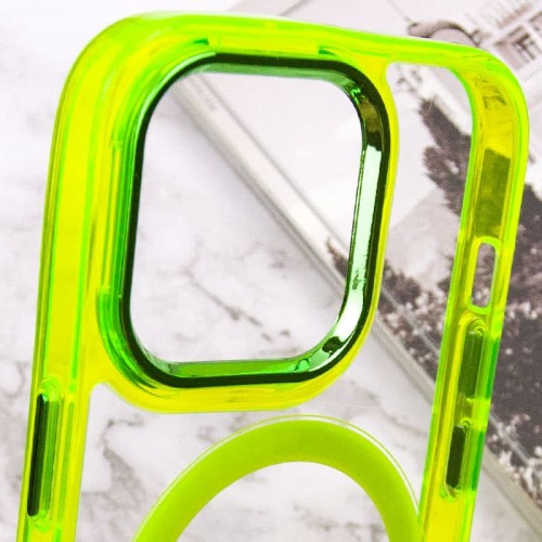 Чехол TPU Iris с MagSafe для Apple iPhone 13 Pro (6.1") Жёлтый