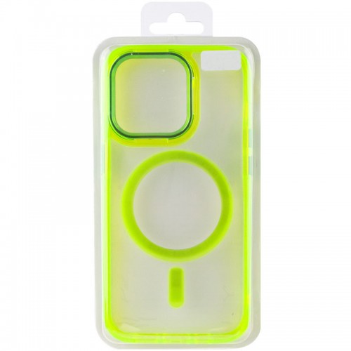 Чехол TPU Iris с MagSafe для Apple iPhone 13 Pro (6.1") Жёлтый