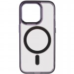 Чохол TPU Iris with MagSafe для Apple iPhone 13 Pro (6.1") Чорний