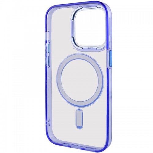 Чохол TPU Iris with MagSafe для Apple iPhone 13 Pro Max (6.7") Синій