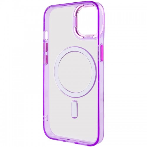 Чохол TPU Iris with MagSafe для Apple iPhone 14 (6.1") Фіолетовий