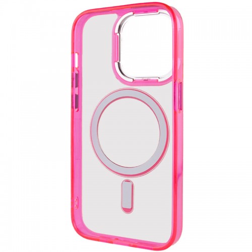 Чехол TPU Iris с MagSafe для Apple iPhone 14 Pro (6.1") Малиновый