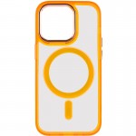 Чохол TPU Iris with MagSafe для Apple iPhone 14 Pro (6.1") Помаранчевий
