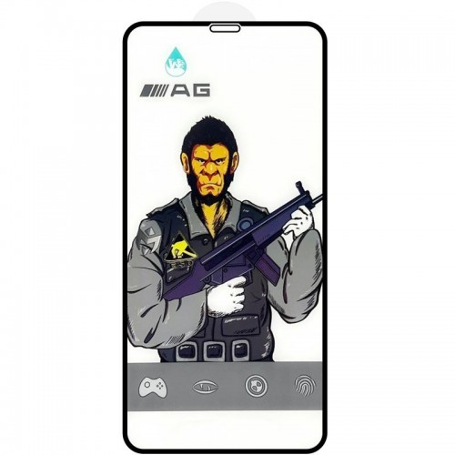 Захисне скло 5D Anti-static Matte (тех.пак) для Apple iPhone 11 Pro Max / XS Max (6.5") Чорний