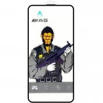 Захисне скло 5D Anti-static Matte (тех.пак) для Apple iPhone 14 Pro (6.1") Чорний