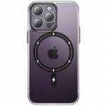 Чехол TPU+PC Colorful с MagSafe для Apple iPhone 13 Pro (6.1") Черный