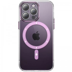 Чохол TPU+PC Colorful with MagSafe для Apple iPhone 13 Pro (6.1") Pink