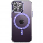 Чехол TPU+PC Colorful с MagSafe для Apple iPhone 13 Pro (6.1") Purple