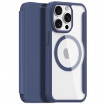 Чохол-книжка Dux Ducis Skin X Pro with MagSafe для Apple iPhone 15 Pro (6.1") Blue
