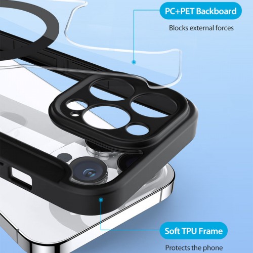 Чехол-книжка Dux Ducis Skin X Pro с MagSafe для Apple iPhone 15 Pro Max (6.7") Черный