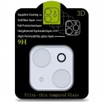 Захисне скло на камеру Full Block (тех.пак) для Apple iPhone 15 (6.1") / 15 Plus (6.7") Прозорий