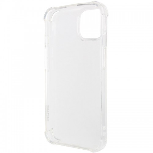 TPU чохол GETMAN Ease logo посилені кути для Apple iPhone 15 (6.1") Безбарвний (прозорий)