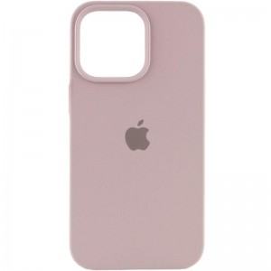 Чехол Silicone Case Full Protective (AA) для Apple iPhone 15 (6.1") Серый / Лавандовый