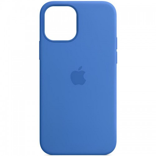 Чехол Silicone Case Full Protective (AA) для Apple iPhone 15 (6.1") Синий / Capri Blue