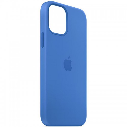 Чехол Silicone Case Full Protective (AA) для Apple iPhone 15 (6.1") Синий / Capri Blue