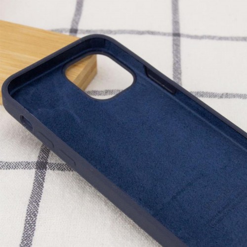 Чехол Silicone Case Full Protective (AA) для Apple iPhone 15 (6.1") Темно-синий / Midnight blue