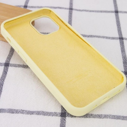 Чохол Silicone Case Full Protective (AA) для Apple iPhone 15 Plus (6.7") Жовтий / Mellow Yellow