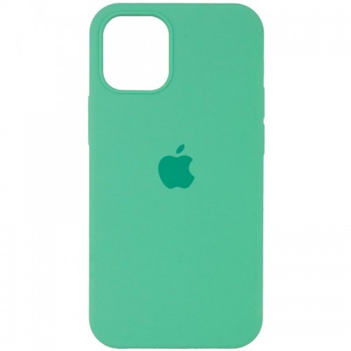 Чехол Silicone Case Full Protective (AA) для Apple iPhone 15 Plus (6.7") Зелёный / Spearmint