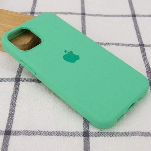 Чехол Silicone Case Full Protective (AA) для Apple iPhone 15 Plus (6.7") Зелёный / Spearmint